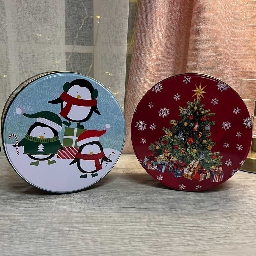 Christmas Metal Contains